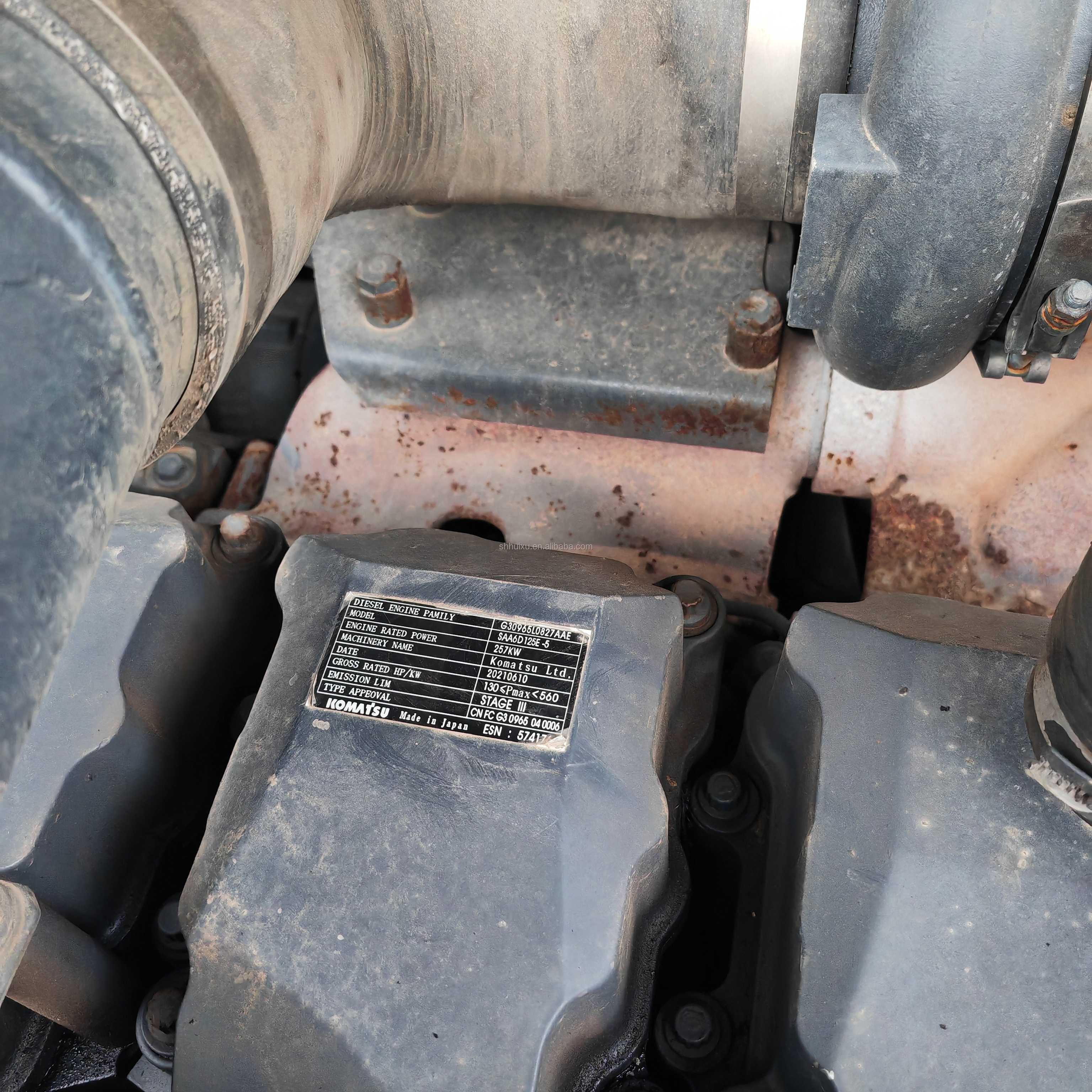 Second hand original paint used excavator komatsu PC450/excavator machine used excavator Original machine condition
