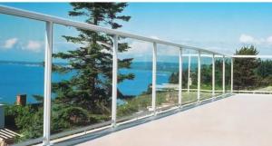 Quality Best Modern Design Glass Fence and Stainless Steel Glass Pool Fence Spigot Frameless Glass Balcony Railing wholesale