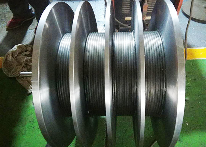 Construction LBS Grooved Drum For Mining / Marine Crane Winch