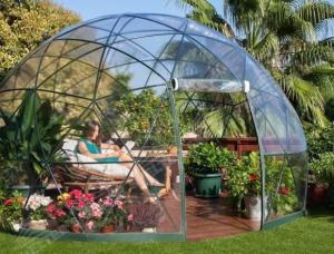 Quality Clear Roof Igloo Garden Dome Houses Camping Resort Glass Dome Tent wholesale