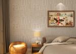 0.53*10M Modern Non - woven Wallpaper , Fashion LOVE English Letters Wallpaper