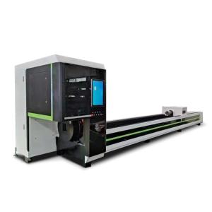 Quality Pipe Tube Laser Cutting Machine 1070nm Wavelength 1KW - 3KW Fiber Laser Cutter wholesale
