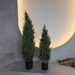 Lifelike Faux Plant Plastic Green Artificial Plant