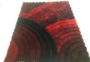 Quality 3D Very soft Polyester Shaggy Carpet Shining Rug wholesale