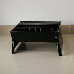Mini Box Small Bbq Grill Outdoor Portable Folding Barbecue Grill 35*17.5*4.5CM