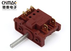 Quality Red Copper Changeover Rotary Switch Flexible Select 25A 1 - 0 - 2 Easy Wiring wholesale