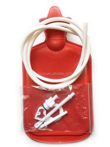 Quality Enema Bag Kit 2 Quart Home Water &amp; Coffee Colon Cleansing Kit BPA Free Hot-Water Bag with 5 Foot Long Hose wholesale