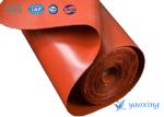 Rubber Compound Silicone Fiberglass Fabric For High Temperature Resistance
