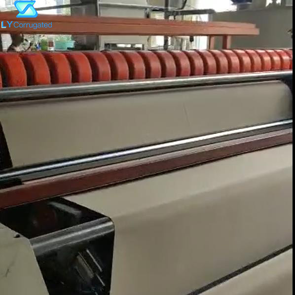 21KW Corrugated Cardboard Machine Single Faced Corrugated Sheet Cross Vertical Cutter