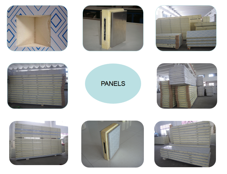 Customized Cold Storage Room Chiller Freezer Room With Condensing Unit Compressor