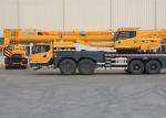 XCT80 superior truck mounted telescopic crane 14770mm Overall Height