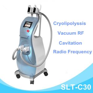 Quality Cryotherapy Coolsculpting Fat Freezing Machine / Vacuum Cavitation RF Body Shaping wholesale