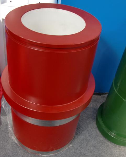 Weatherford E-2200 mud pump Zirconia Liners, LINERS FOR MP-16 MUD PUMP, PISTONS