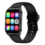 1.69 Inch IP67 Square Shape Smartwatch Health Information Sharing