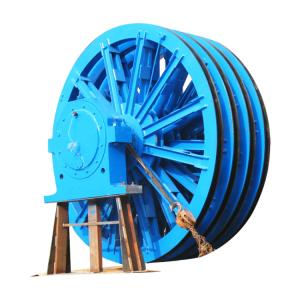 Quality Mine Hoist 6000mm Dia Wire Rope Sheave Wheel wholesale