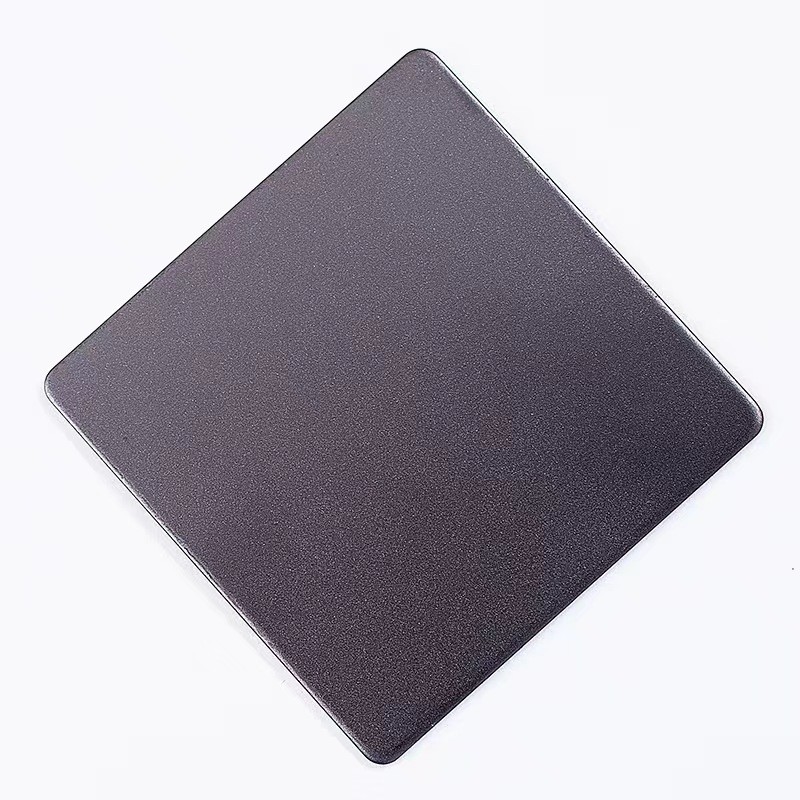 Sandblasted Titanium 201 Stainless Steel Color Plate Cold Rolled