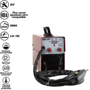 Quality CE MMA MIG 160 Welder IGBT Inverter Technology 80% Efficiency wholesale