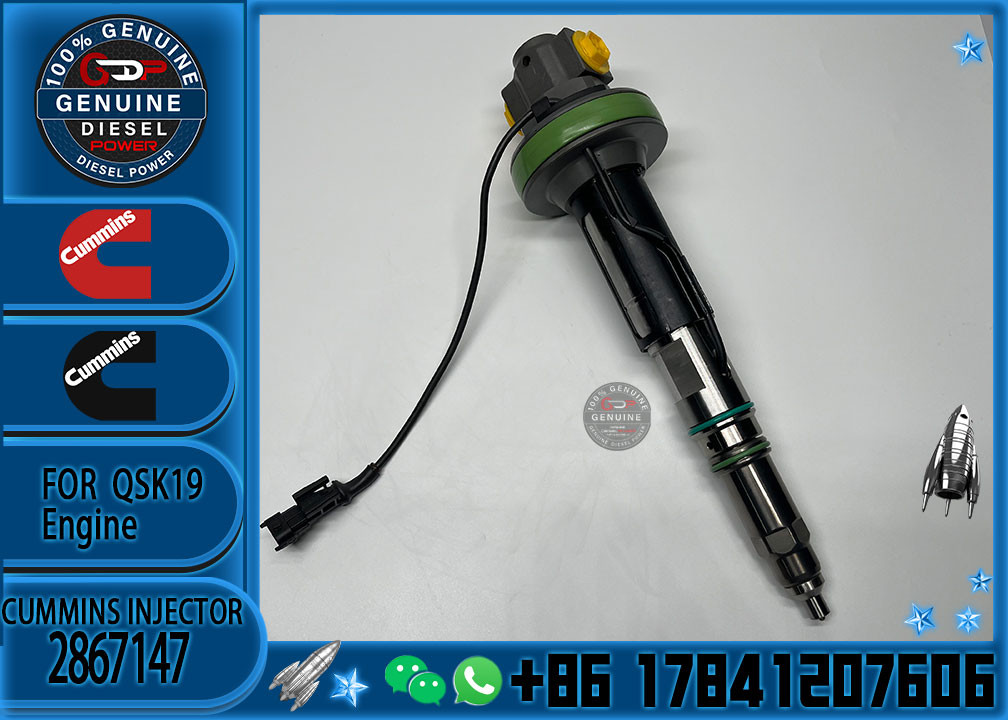 High quality QSK38 QSK50 QSK19 Diesel Engine Fuel Injector 2867147