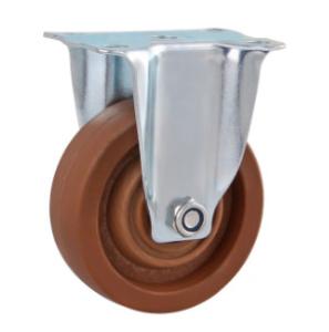 Quality 5 Inch High Temperature Castors Phenolic Wheel Fixed Castors wholesale