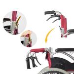 CE Portable Lightweight Manual Wheelchair For Travel