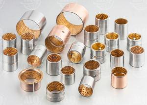 Quality Oilless Composite Wrapped Bronze Bushings Graphite Bushing Material High Quality wholesale