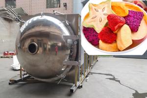 Quality PLC Control Industrial Freeze Dryer Edible Flowers 500 Kg/Batch wholesale