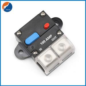 Waterproof Protective Stereo Audio Amplifier Manual Reset Circuit Breaker For Auto Car Marine Boat