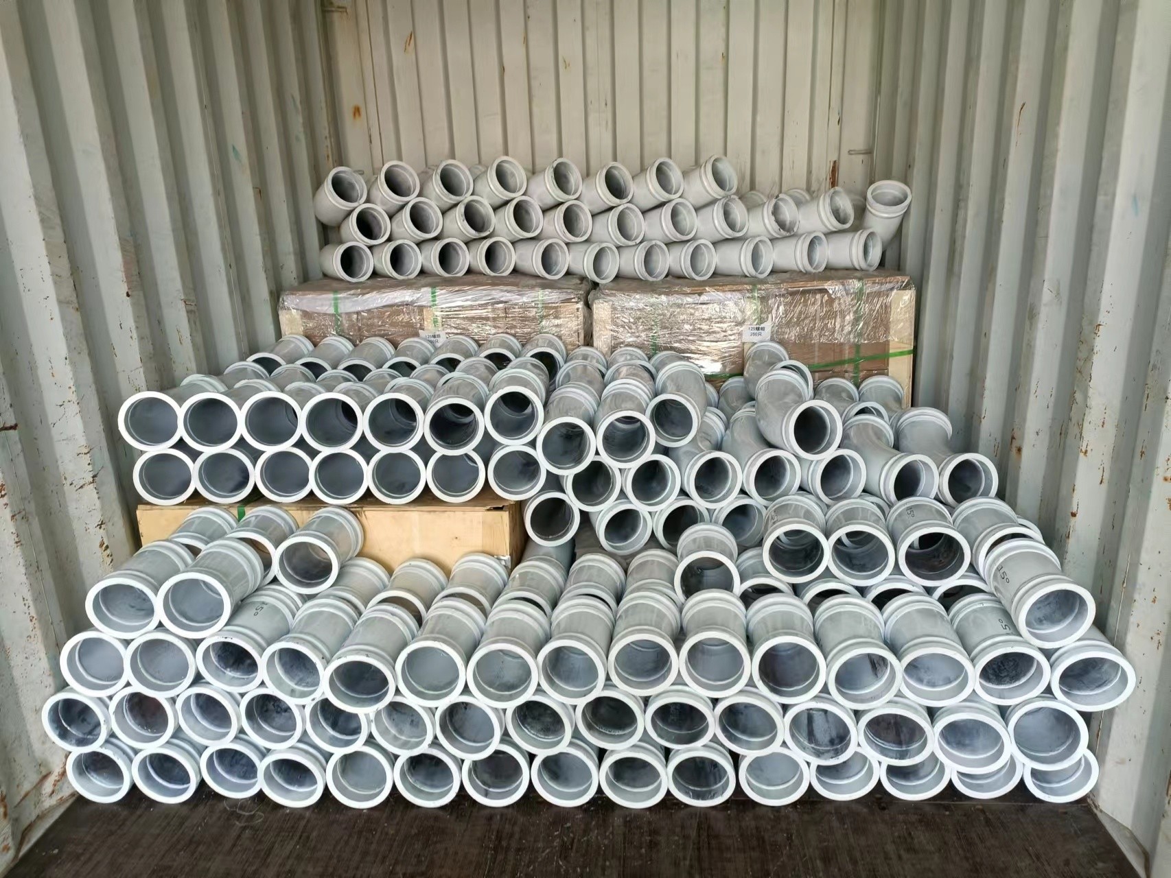 Boom Pipe & Deck Single Wall Pipe For Concrete Placement
