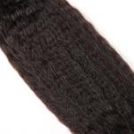 Brazilian Virgin Hair Kinky Straight Human Hair Weave Bundles Deals Coarse Yaki