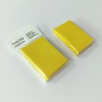 62x89mm Trading Color Card Sleeves Polypropylene Back Matte Textured