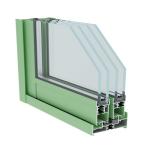 3-6m Aluminum Sliding Windows Profile Extrusion Powder Coating