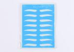 Blue Rubber Permanent Makeup Practice Skin Eyebrow Training Goods For Beginner