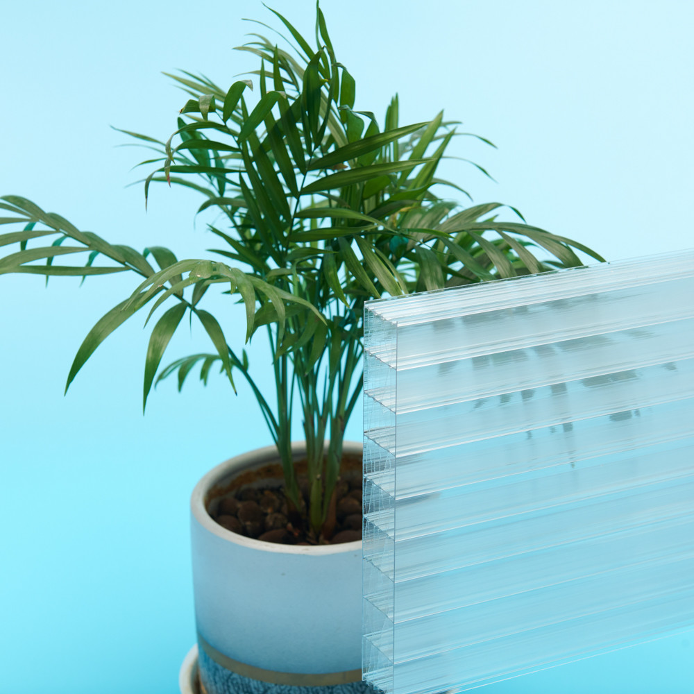 100% Virgin Bayer Polycarbonate Hollow Sheet For Construction
