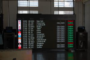 Quality 1200*1200mm Full Color LED Display For Airport Flight Information wholesale