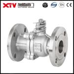 Xtv GOST Carbon Stainless Steel Flanged Ball Valve PN10-40 Perfect for High Flow