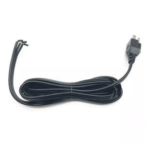 Quality 16AWG AC Power Supply Cable Cord USA 3 Pin Plug Half Stripped US Standard wholesale