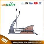 outdoor gym equipment park wood outdoor elliptical trainer
