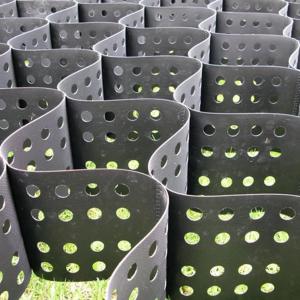 Quality HCNS Geocell Retaining Walls Geocell 445mm Grass Pave wholesale