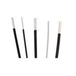 Metal Wire OM3 FTTH Flat Drop Cable 2 Core For Telecommunication