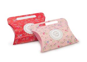 Quality Colorful Exquisite Paper Gift Packaging Box , Custom Printed Pillow Boxes wholesale