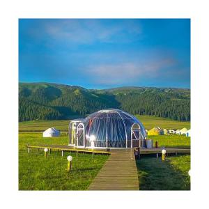 Quality Durable Lightweight 6m Geodesic Dome Thickness 3.5mm Dome Igloo Tent wholesale