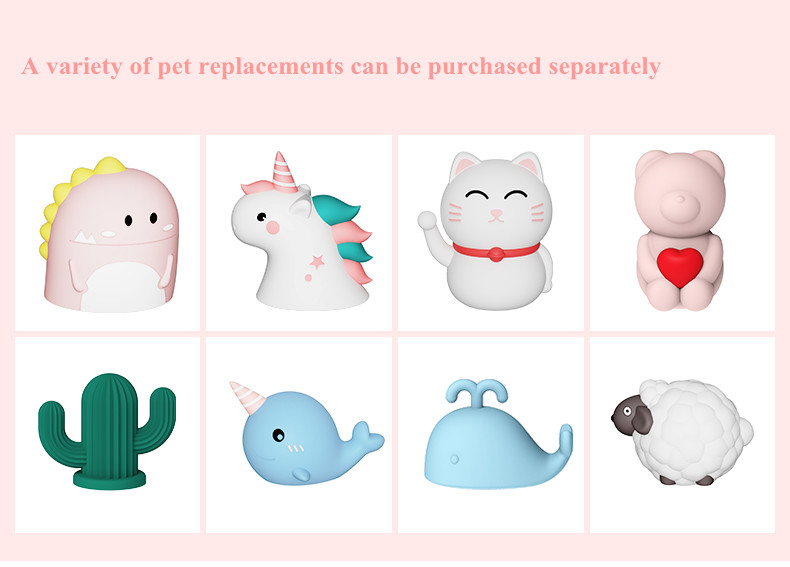 Creative TV Cute Pet Ultrasonic Air Humidifier Portable Wireless USB Rechargeable Cool Mist