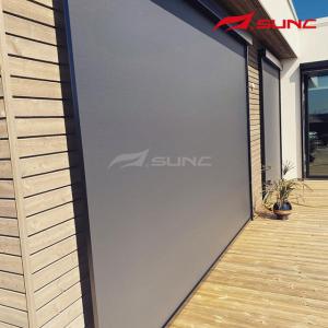 Quality Electric Waterproof Outdoor Roller Blinds Zip Track Blinds Patio Roll Up Shade Window wholesale