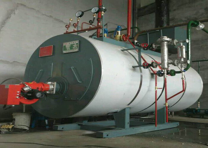 6t Fire Tube Gas Fired Hot Water Furnace Environment Protection Energy Saving