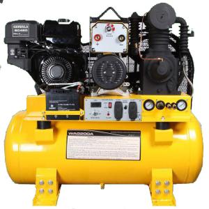 Quality GENWELD WAG200A Portable Welder Generator With 5Kw /240/120V Auxiliary Output &amp; 0.6-1.2Mpa Air Compressure wholesale