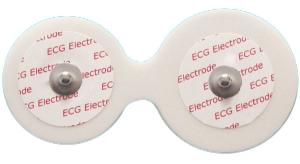 Quality PE Foam Double Round Radiolucent Ecg Chest Electrode wholesale