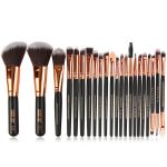 High quality Wood Handle Makeup Brushes Fan Brush best make up brush