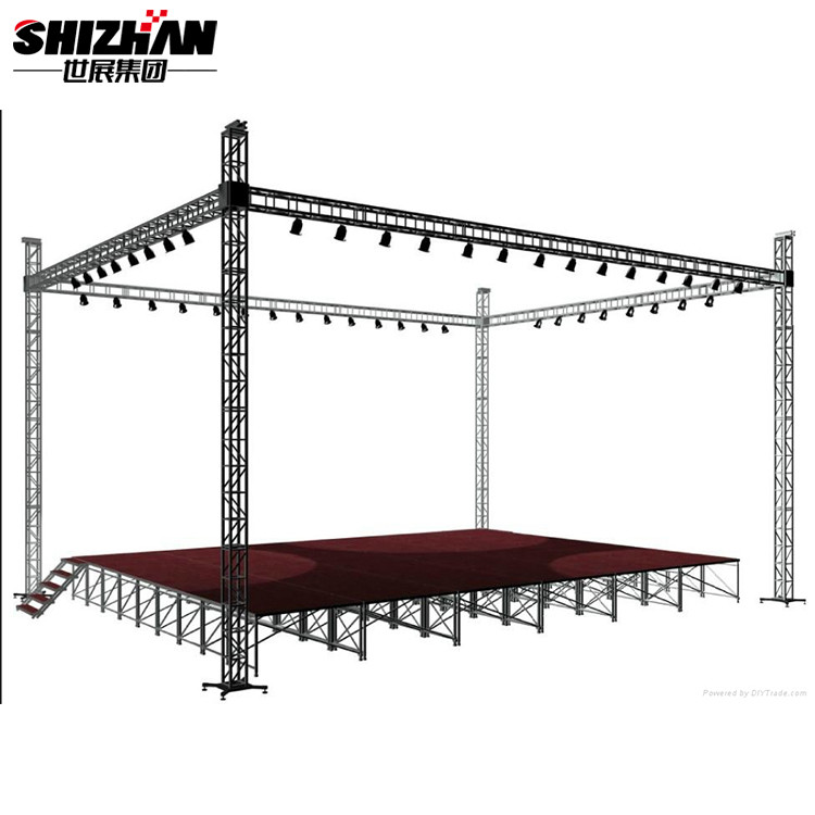 Aluminium Lighting Truss for Exhibitions & Sports w/ TUV Approval