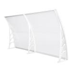 Fashionable PC Door Canopy 100% Virgin Bayer Makrolon Resisting Rain