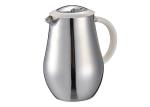 Stainless Steel Tea Double Wall Coffee Plunger 8 Cup SS304